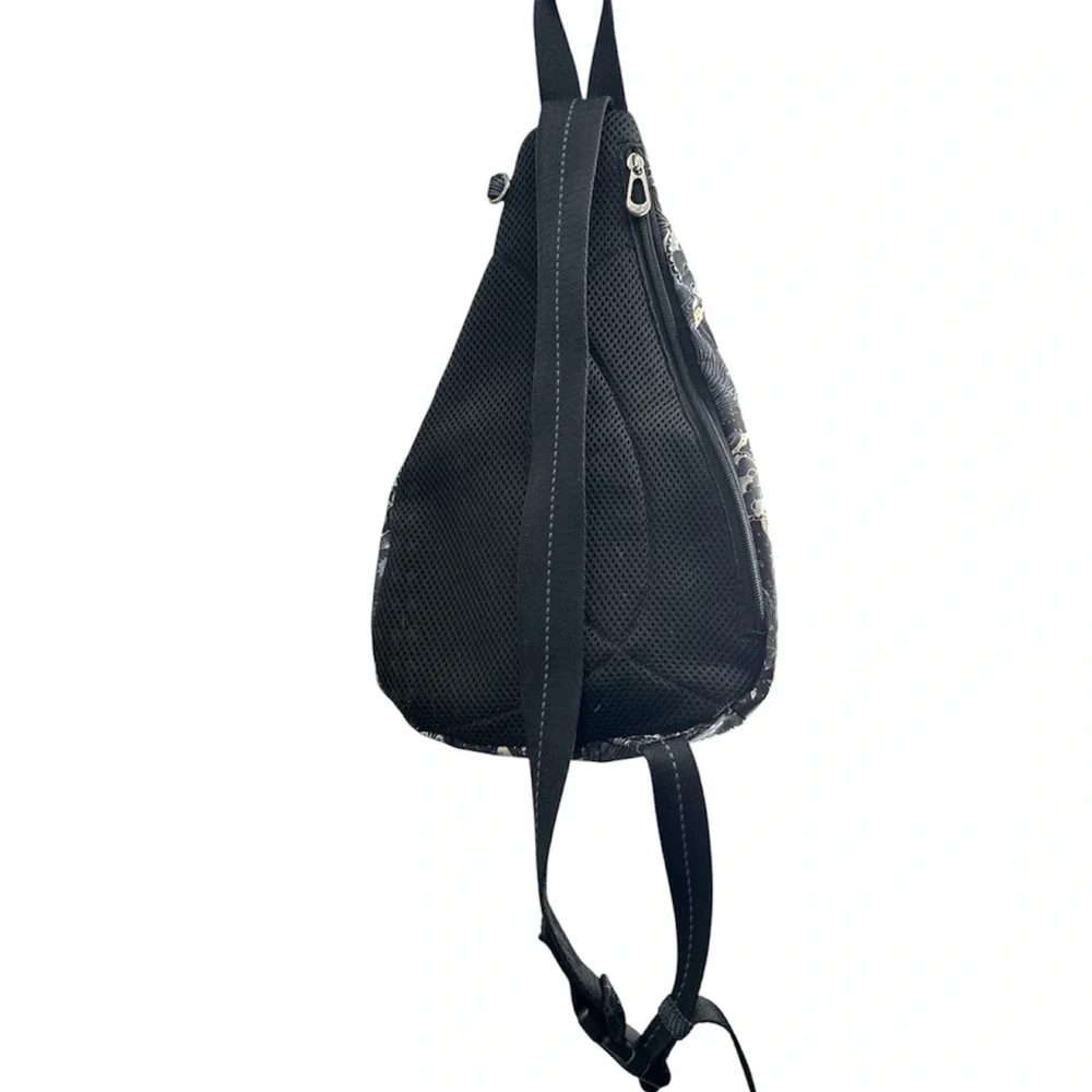 Sakroots On The Go Sling Backpack Eco Twill -color Mid Sea